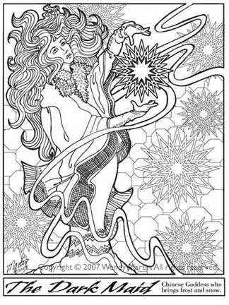 the dark Maid copyright 2008 W. Martin