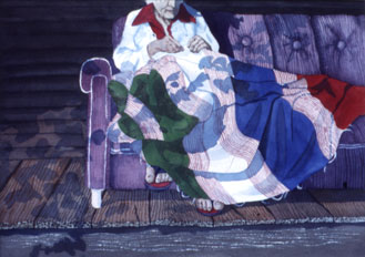 fine art watercolor by wendy martin for sale