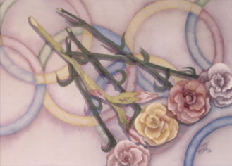fine art watercolor by wendy martin for sale