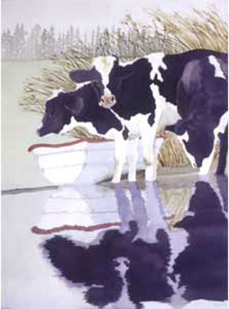 fine art watercolor by wendy martin for sale