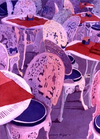 fine art watercolor by wendy martin for sale