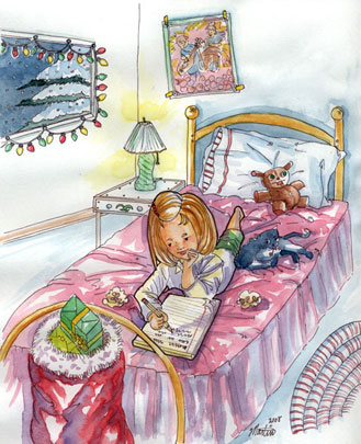 the list illustration by wendy martin