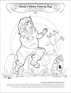 lucky leprechaun Free Coloring Pages