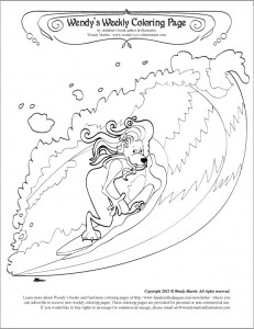 lion coloring page