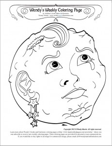Free Coloring Pages by wendy martin