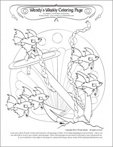 something fishy coloring page