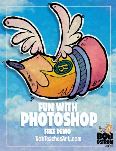 Bob Ostrom teaches Photoshop