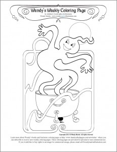 ghostcaldroncoloringpage