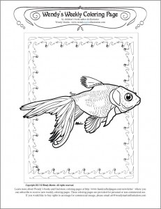 goldfishcoloringpage