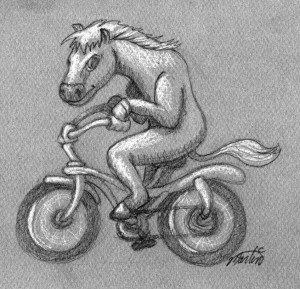 horseonbicycle