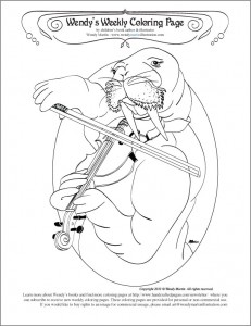 walrusplayingviolincoloringpage