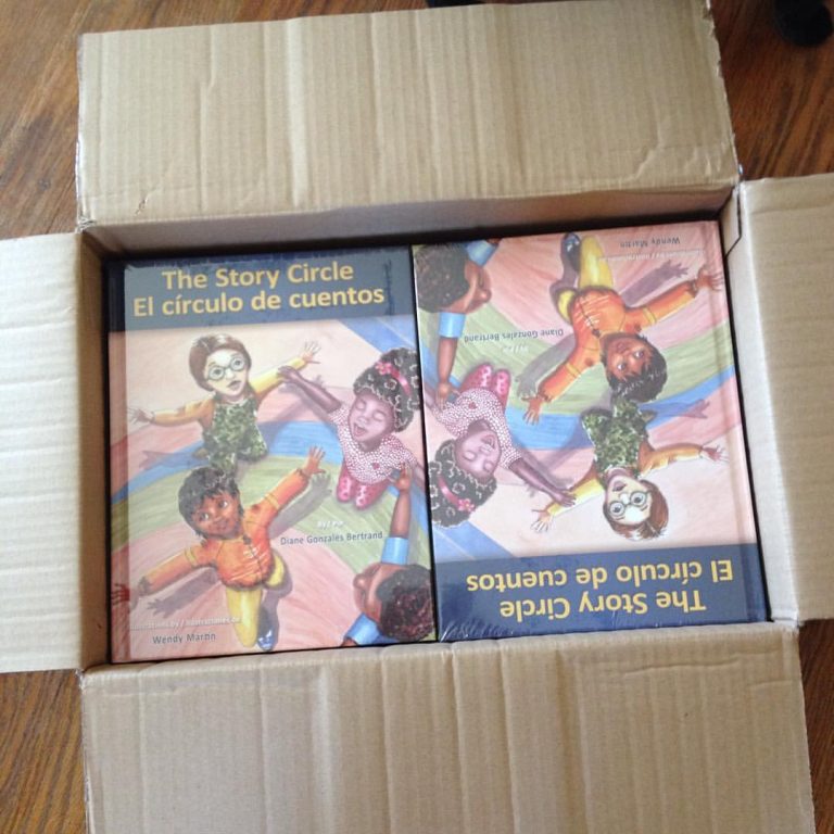 My author copies of "The Story Circle."