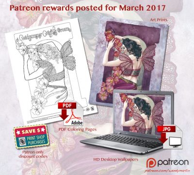 Patreon rewards March