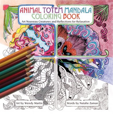 Animal Totem Mandala Coloring Books
